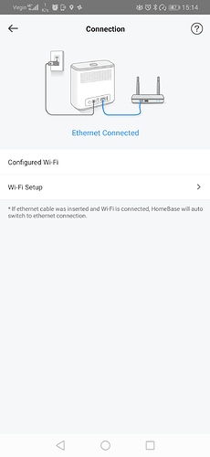 connecting eufy homebase to wifi