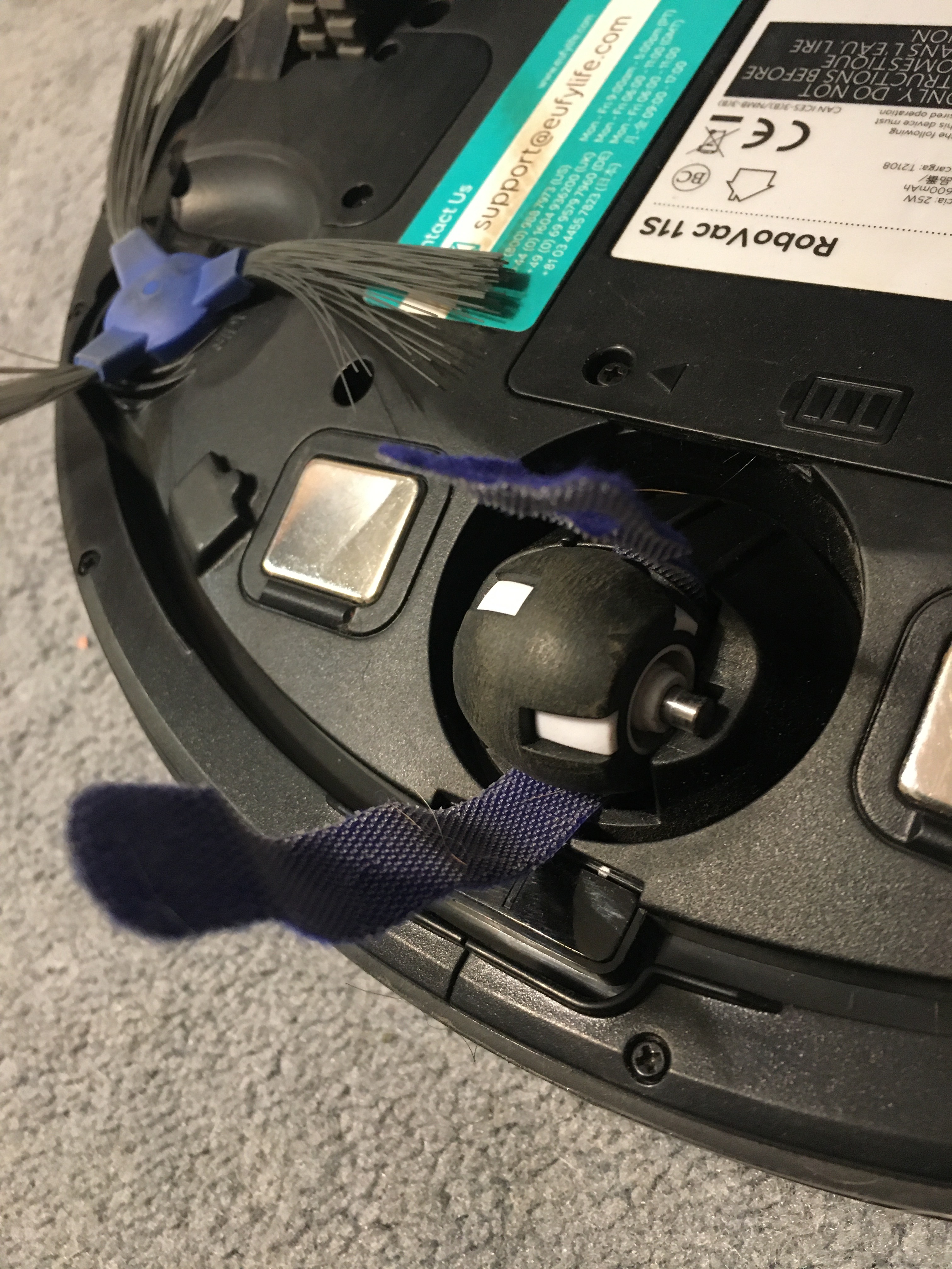 Removing Eufy Robovac 11s front wheel. HOW?!? General & Product